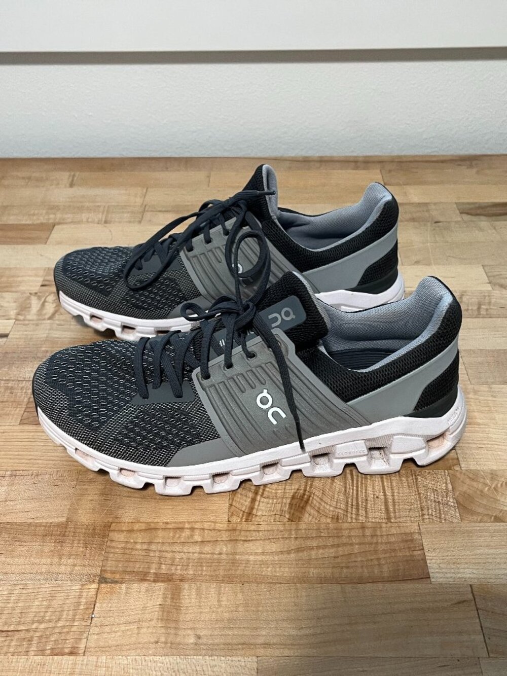 Men's 9 On Cloud Cloudswift Running Athletic Shoes Gray
